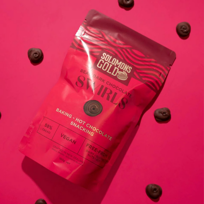 Solomons Gold Chocolate Swirls 150g