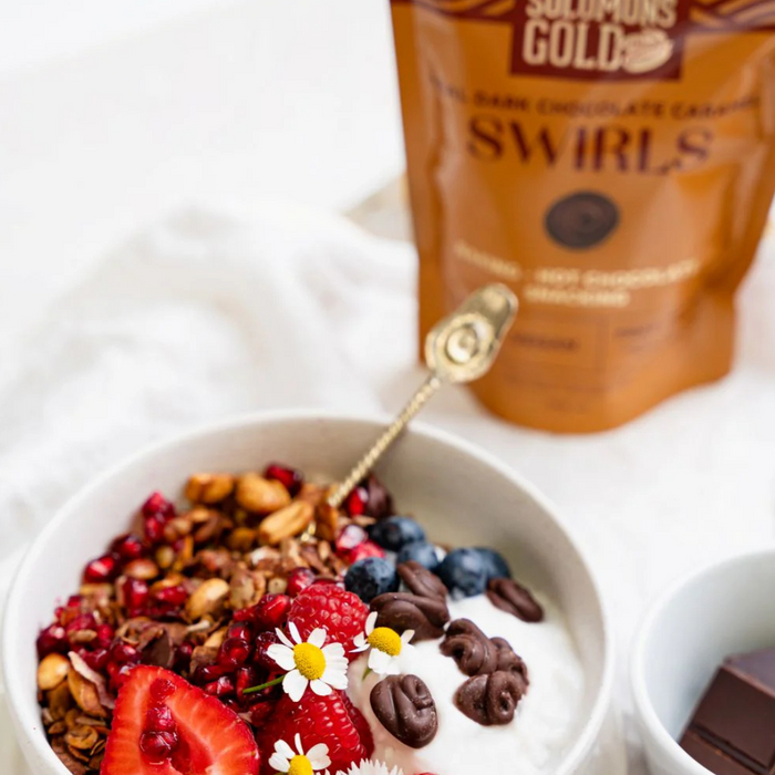 Solomons Gold Chocolate Swirls 150g