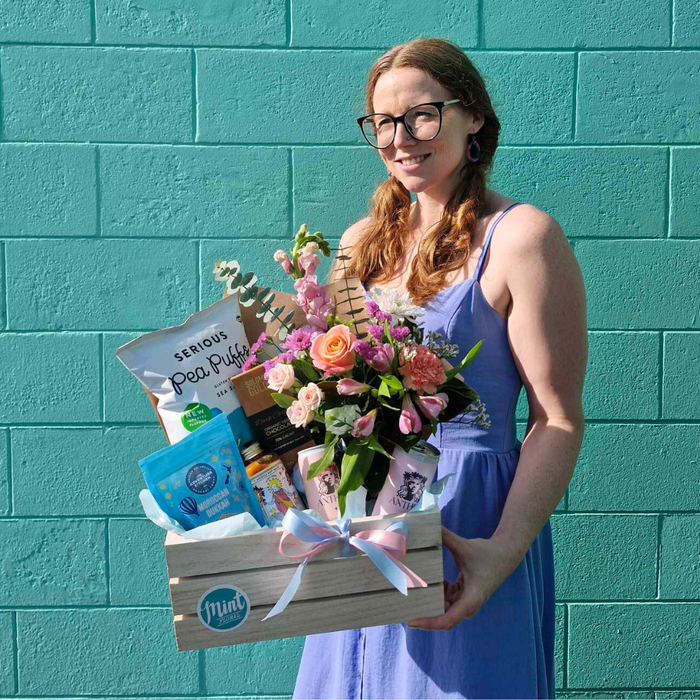 Hugs & Snacks Gift Crate