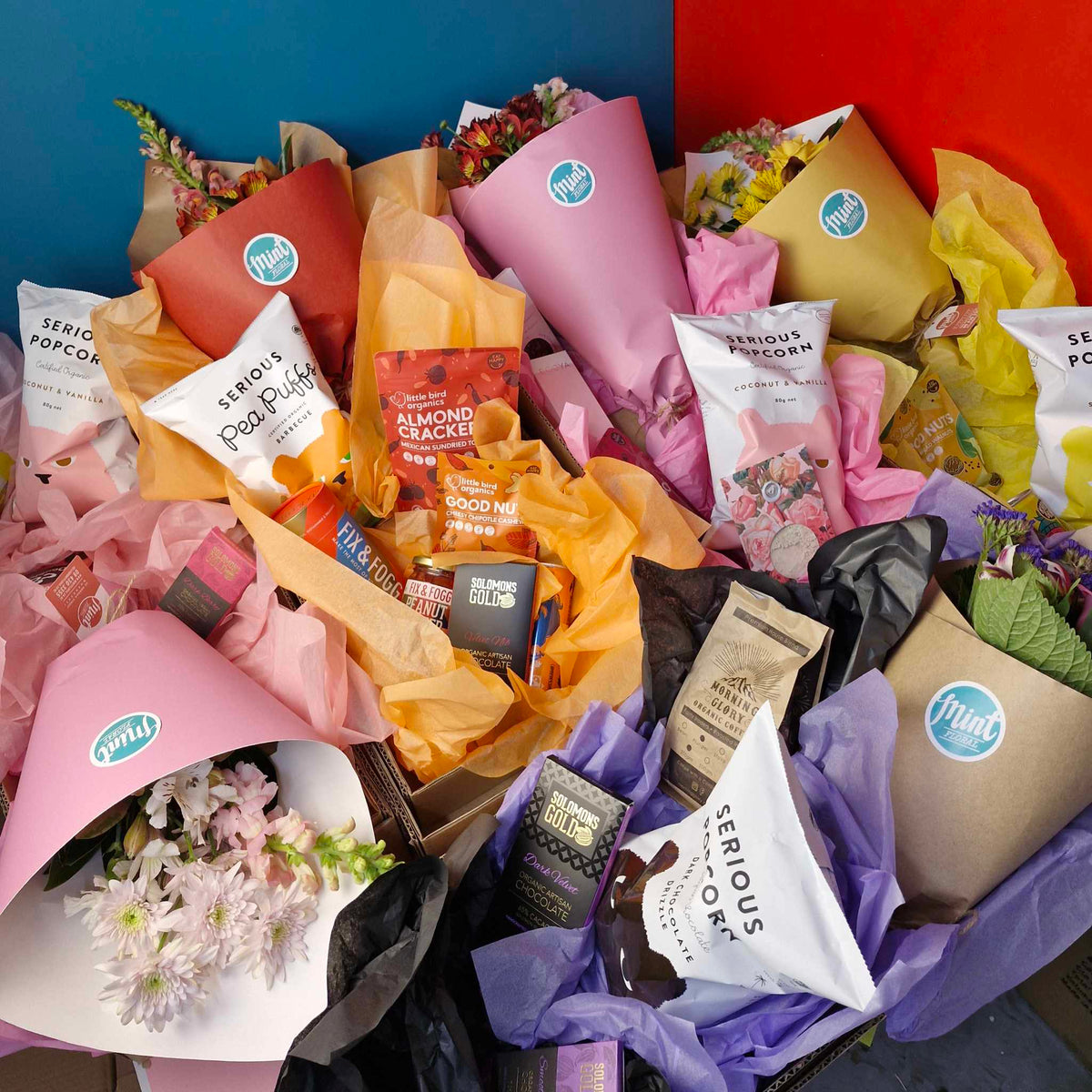 NATIONWIDE MENU Designed with intent for all over NZ — Mint Floral NZ