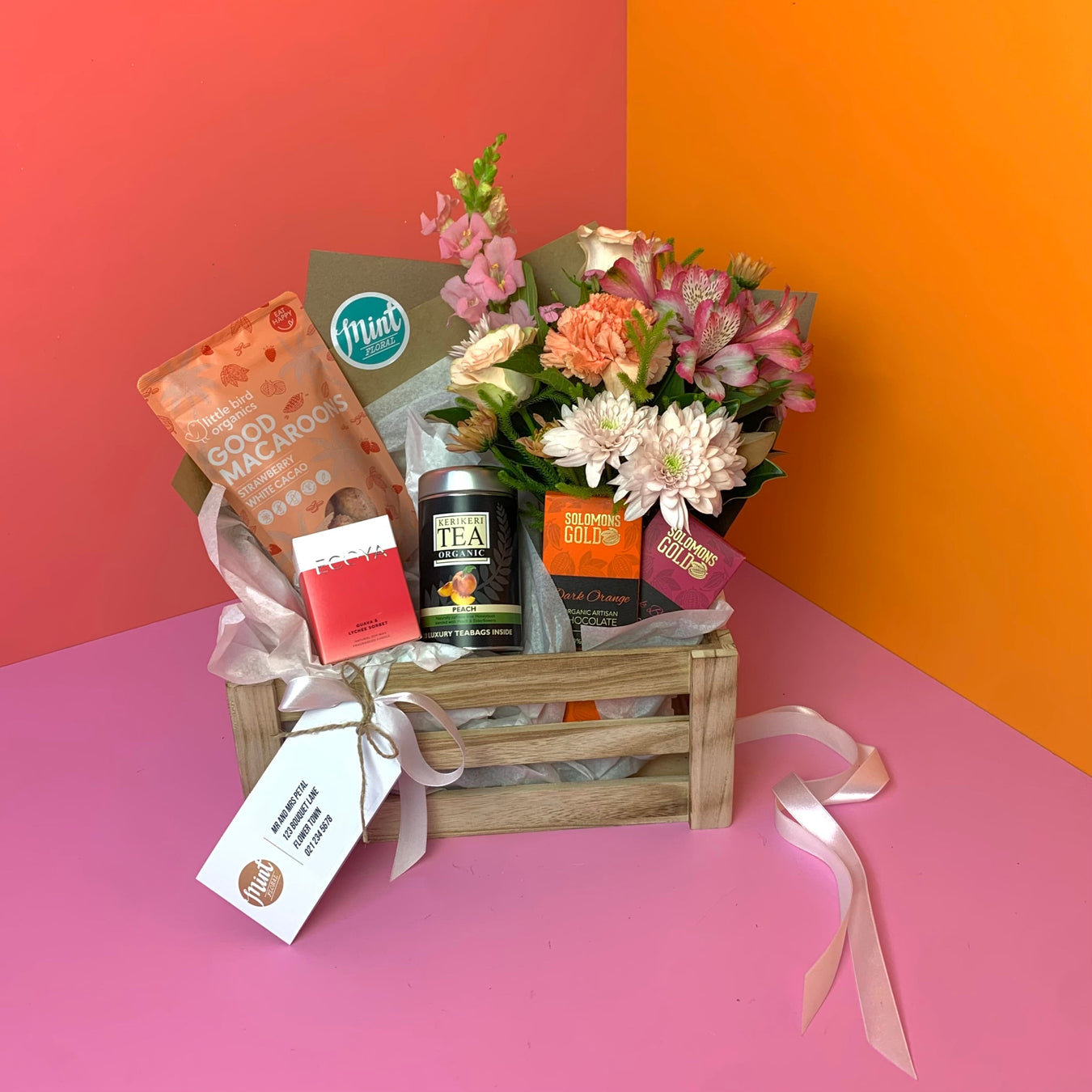 GIFT CRATES | Beautiful and delicious and presented in a wooden crate