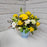 Cheerful Daffodil Ceramic Vase Arrangement