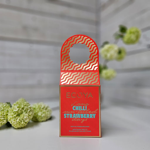 Ecoya | Chilli Strawberry Fragrance Duo Set