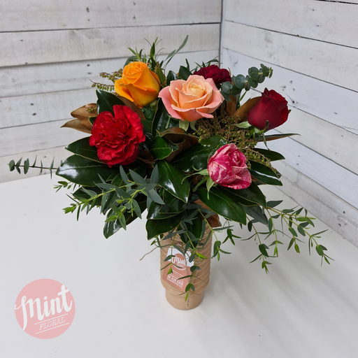 'Rustic Realm' Floral Vase Arrangement