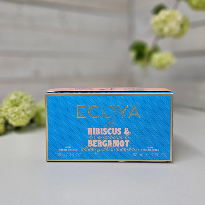 Ecoya | Holiday Mini Candle & Diffuser Gift Set
