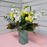 'Secret Garden' Sage Vase Arrangement | MOTHERS DAY 2026