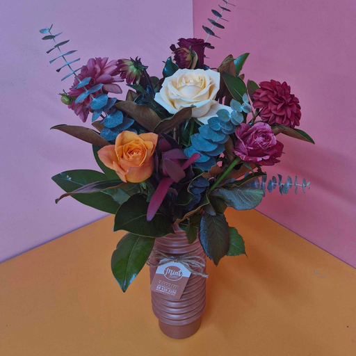 'Rustic Realm' Floral Vase Arrangement