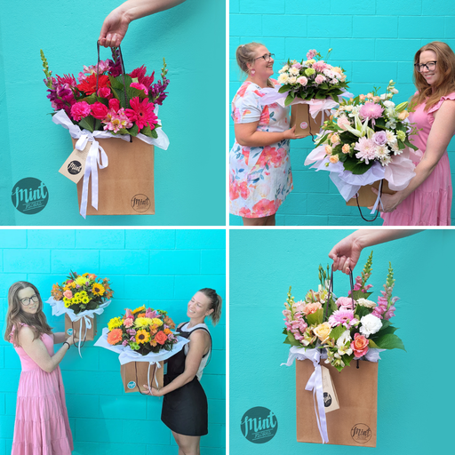 Florist Wild Card  Bouquet Bag - Let her do her thing! - MEDIUM