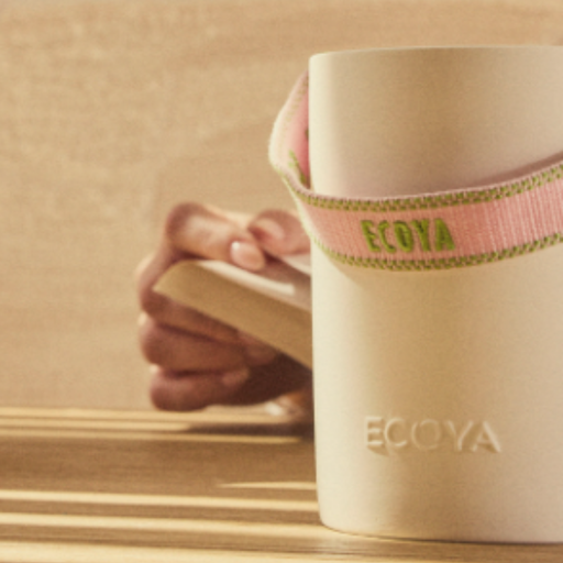 Ecoya High Summer| Blackcurrant & Mint Ceramic Candle