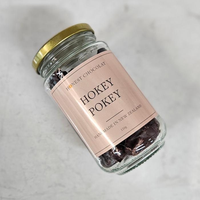 Handmade Hokey Pokey by Honest Chocolat 120g