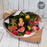Rainbow Rose Bouquet - One Dozen - 12 Stems (NOT AVAILABLE MOTHERS DAY WEEKEND)