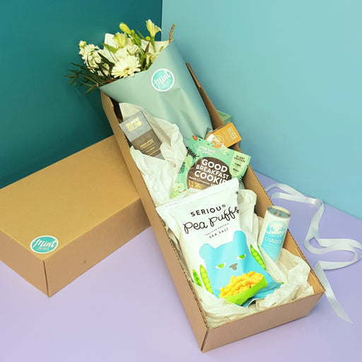 Beautiful Blue Floral Gift Box (Designed For Nationwide Delivery)