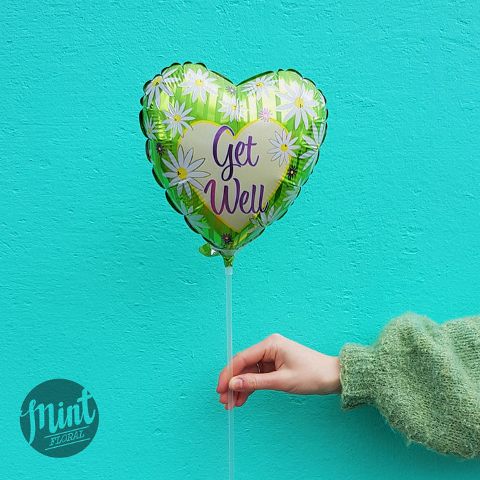 Get Well Balloon - Heart