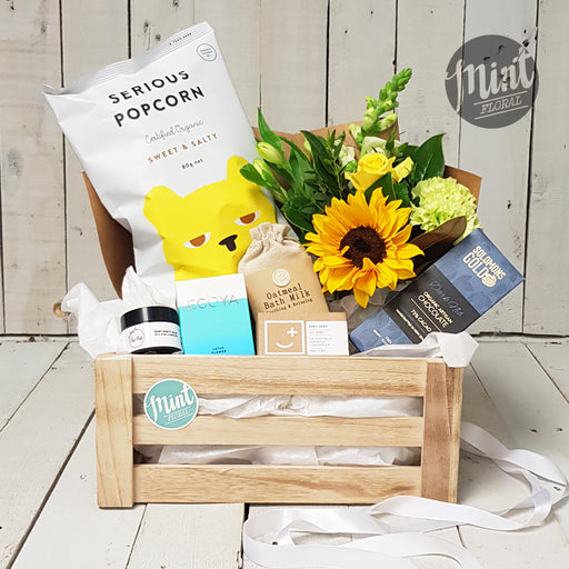 Beautiful Baby Boy Gift Crate