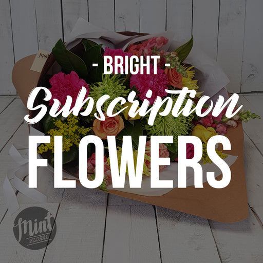 Subscription Flowers - Bright