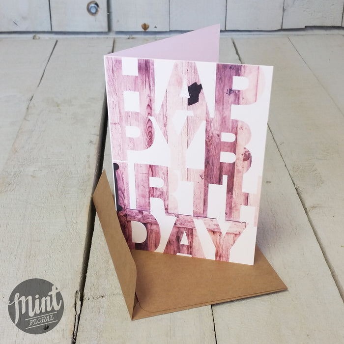 Deluxe Greeting Card - Choose Your Occasion and Design