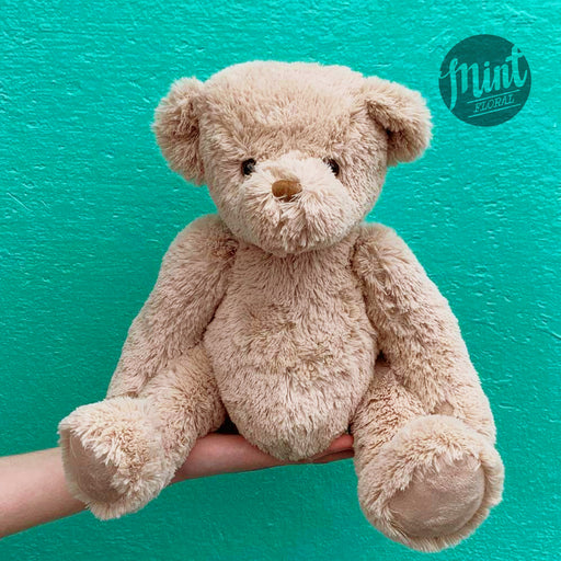 Plush Oatmeal Teddy Bear