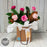 Candyfloss Pink Rose Bouquet - Half Dozen - 6 Stems (NOT AVAILABLE MOTHERS DAY WEEKEND)