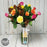Rainbow Rose Bouquet - One Dozen - 12 Stems (NOT AVAILABLE MOTHERS DAY WEEKEND)