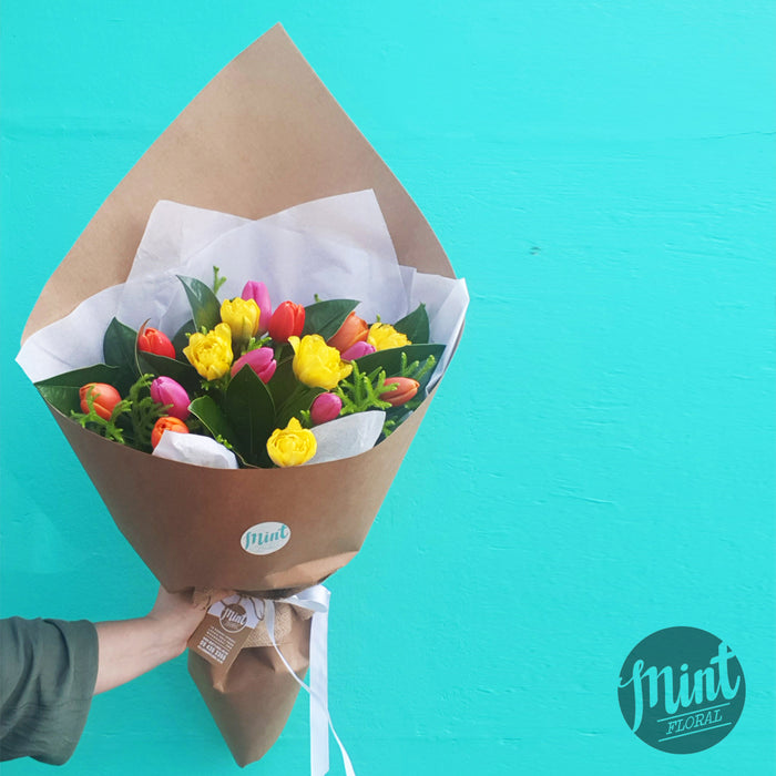 Tutti Fruitti Tulip Bouquet (NOT AVAILABLE MOTHERS DAY WEEKEND)